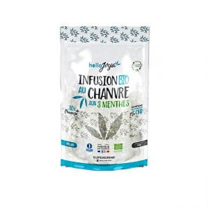 HELLO JOYA infusion chanvre CBD aux 3 menthes BIO 30g
