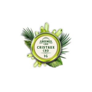 GREENEO Cristaux de CBD 99% - 1000mg