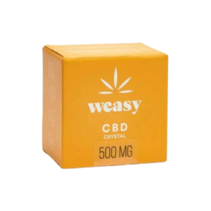 Weasy Cristaux de CBD 99% - 500mg DDM: 01.25