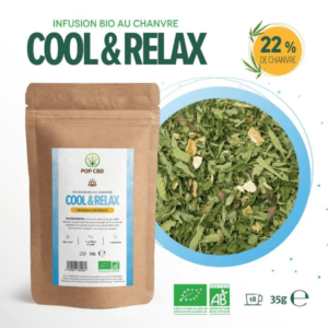 POP CBD infusion BIEN-ETRE COOL & RELAX bio 35g DDM: 31.03.24