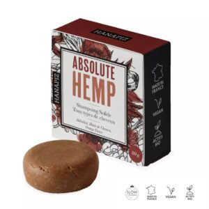 HANAPIZ - Shampoing solide Chanvre - ABSOLUTE HEMP 80g