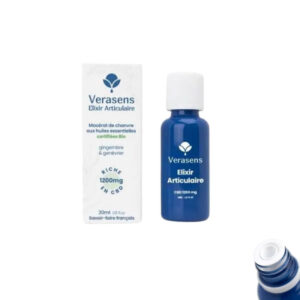 VERASENS - Macérat de chanvre aux huiles essentielles - ELIXIR ARTICULAIRE - 30ml DDM: 06.24