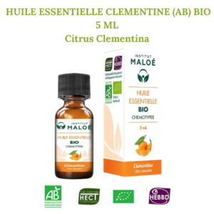 CLEMENTINE BIO (AB) - HUILE ESSENTIELLE 5 ML - Citrus Clementina