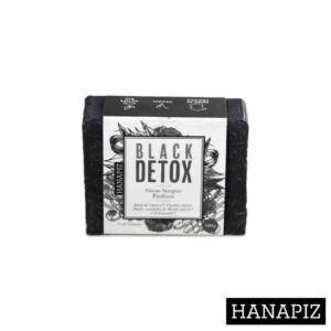 HANAPIZ - Savon surgras au chanvre – BLACK DETOX 100g
