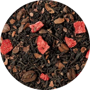 Thé noir Fraise Chocolat Espresso