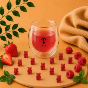 infusion oursons vegetalien fraise framboise papothe.webp