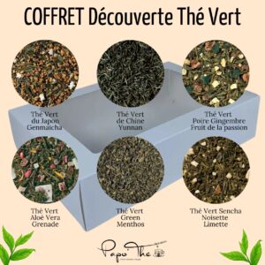 Coffret découverte "Thé Vert": 6 variétés