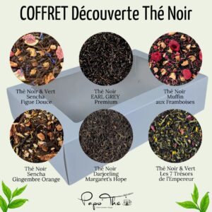 Coffret découverte "Thé Noir": 6 variétés