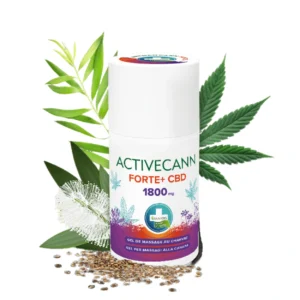 ANNABIS: ACTIVECANN Gel Forte + avec 1800mg de CBD