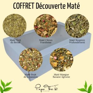 Coffret découverte "Maté": 5 variétés
