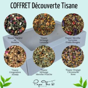 Coffret découverte "Tisane": 6 variétés
