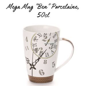 Méga Mug "Ben" Porcelaine, 50cl