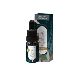 Huile CBD 10% et Mélatonine - Spéciale SOMMEIL