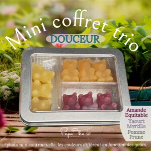 Mini TRIO DOUCEUR: oursons infusions