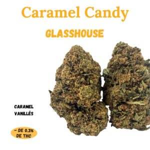 CARAMEL CANDY - Fleur de CBD - GlassHouse - A Infuser
