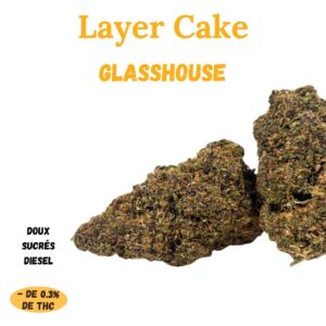 LAYER CAKE- Fleur de CBD - GlassHouse - A Infuser
