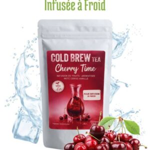 COLD BREW Cherry Time infusion glacée cerise vanille.papo the