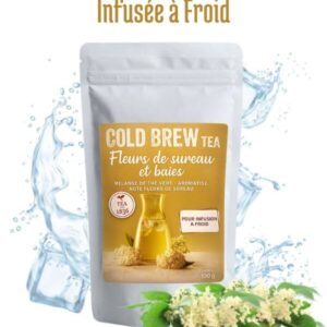 COLD BREW Fleurs de sureau et Baies infusion glacée.papo the
